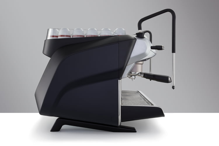 Local Koffie Faema_E71E_zijaanzicht