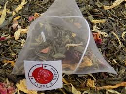 Groene Bloesem Thee Pyramide