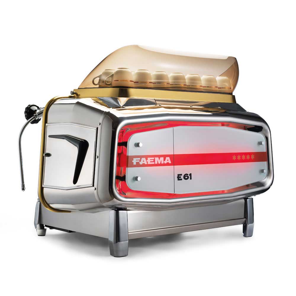 Local Koffie Faema E61 zijkant