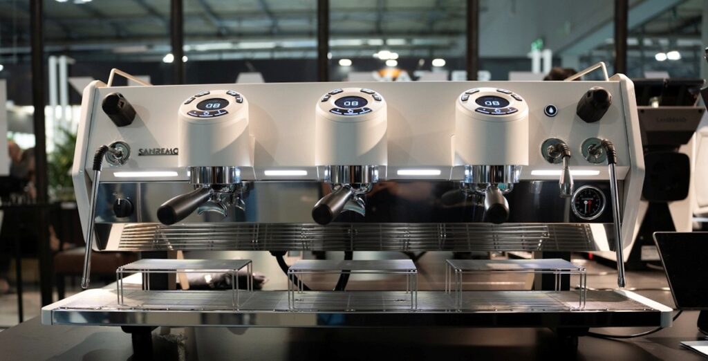 Local Koffie SanRemo D8 3 groeps wit