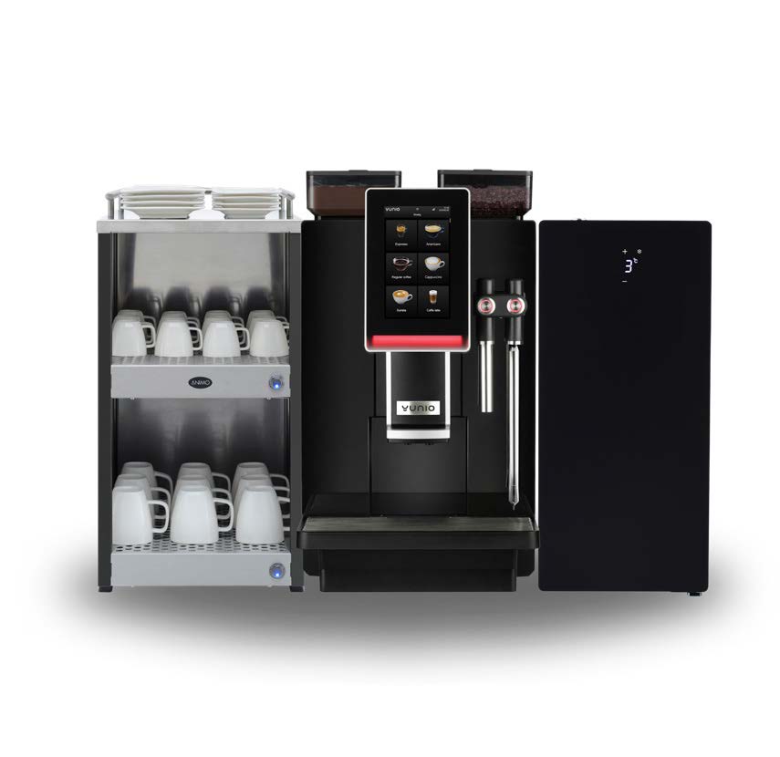 Yunio X80 Koppenwarmer SC 10 melkkoeler Local Koffie